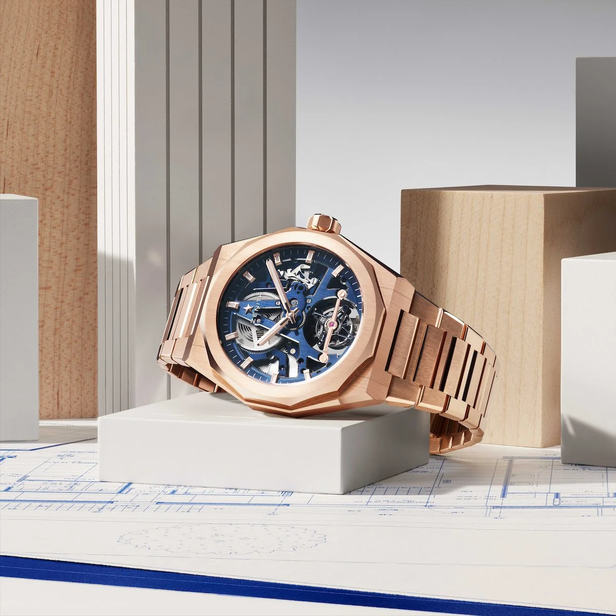 Introducing: Zenith DEFY Skyline Tourbillon Skeleton Rose Gold—The